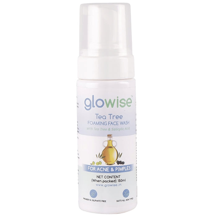 Glowise Tea Tree Foaming Face Wash - Classic Derma
