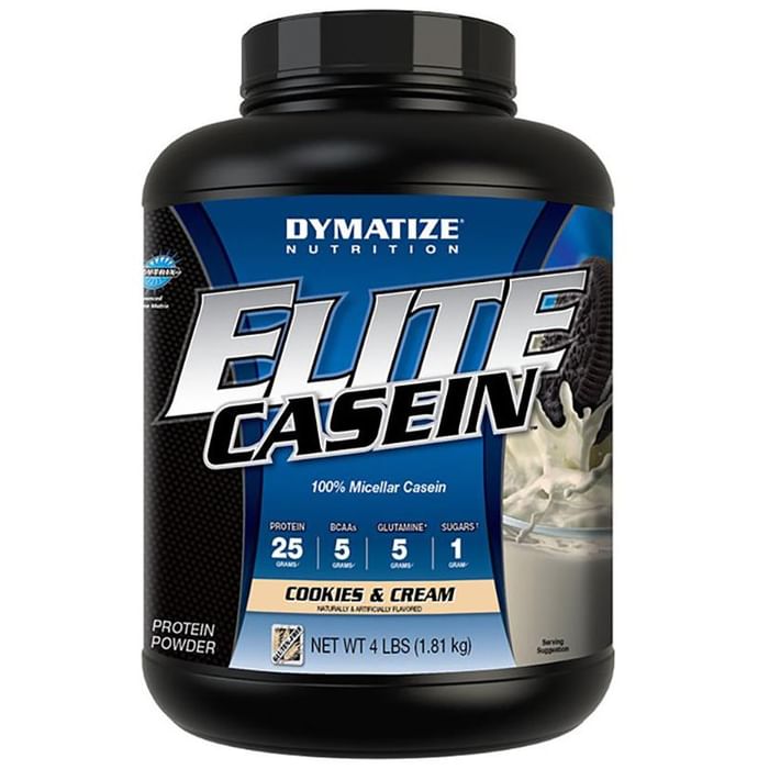 Dymatize Nutrition Elite Casein Powder Cookies & Cream - Classic Derma