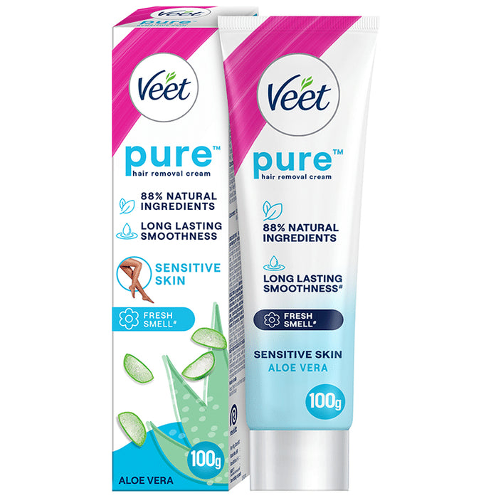 Veet Pure Hair Removal Cream for Sensitive Skin - Classic Derma