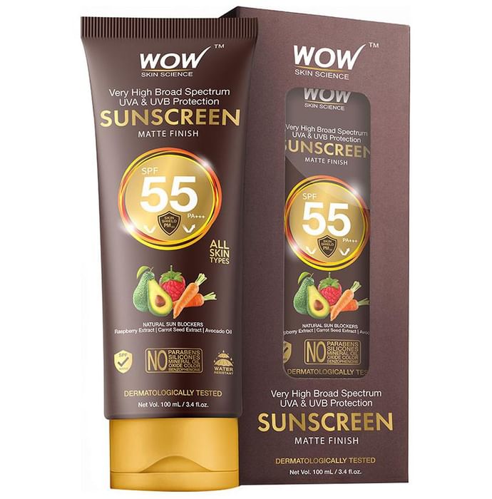 WOW Skin Science Sunscreen SPF55 - Classic Derma