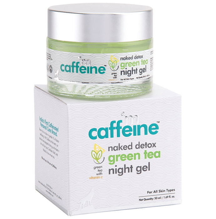 mCaffeine Naked Detox Green Tea Night Gel - Classic Derma