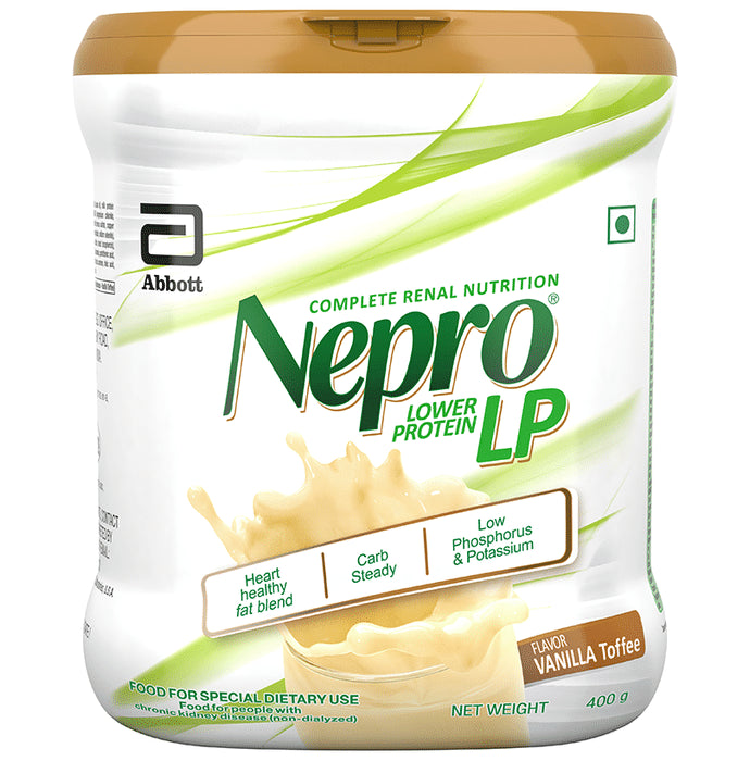 Nepro Vanilla Toffee LP Low Protein Health Drink Powder - Classic Derma