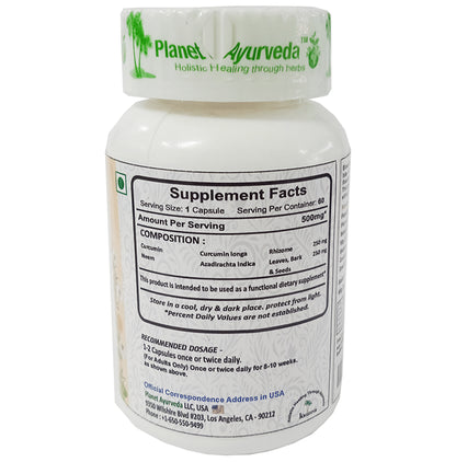 Planet Ayurveda Premium Blood Cleanse Vege Capsule