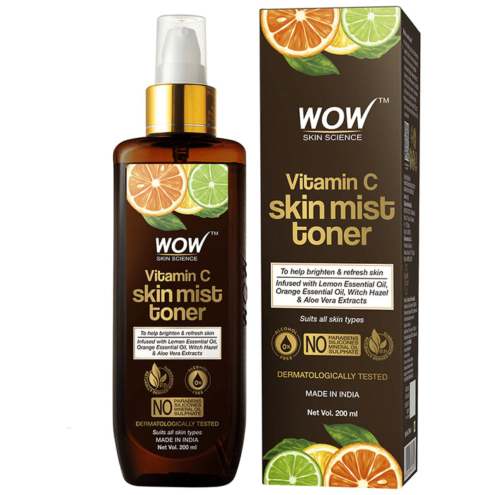WOW Skin Science Vitamin C Skin Mist Toner - Classic Derma