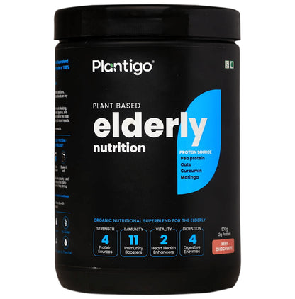 Plantigo Plant Based Elderly Nutrition Milk Chocolate Powder - Classic Derma