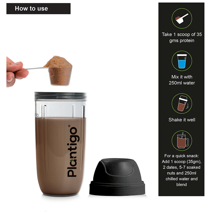 Plantigo Plant Based Protein Powder Brazilian Chocolate