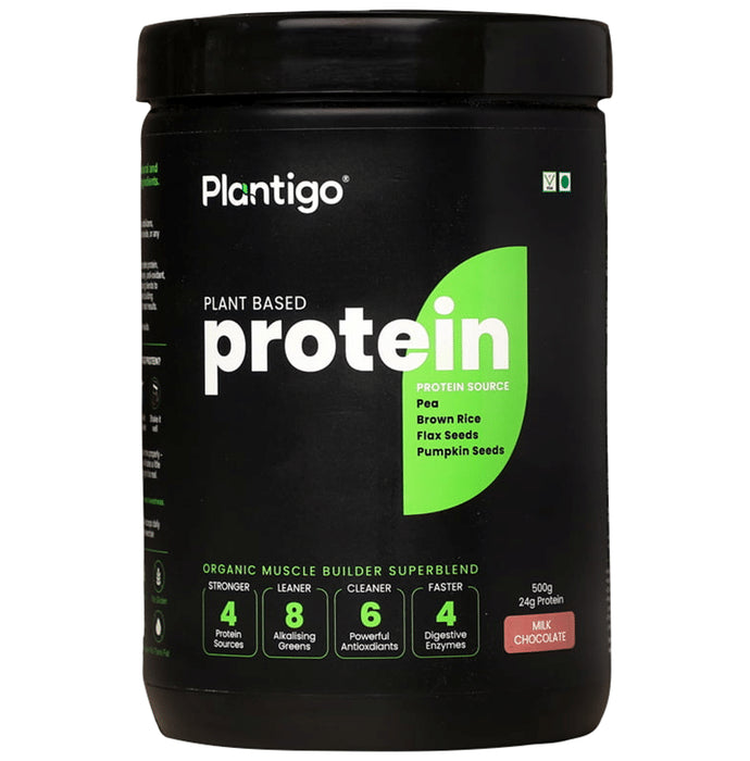 Plantigo Plant Based Protein Powder Milk Chocolate - Classic Derma