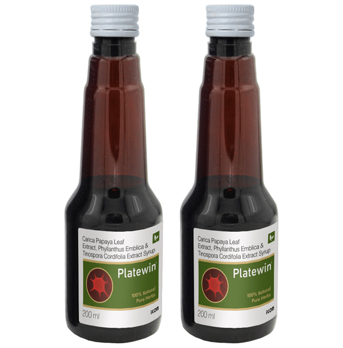 Platewin Syrup (200ml Each) - Classic Derma