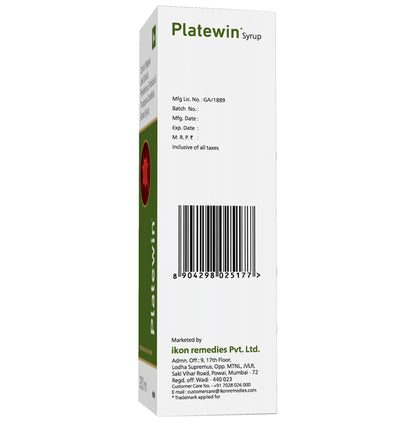 Platewin Syrup (200ml Each)