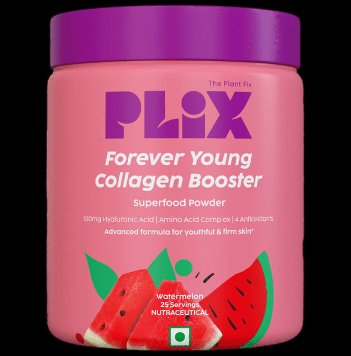 Plix Olena Collagen Builder | Powder with Hyaluronic Acid & Vitamin C for Healthy Skin (Each 200gm) Flavour Watermelon - Classic Derma