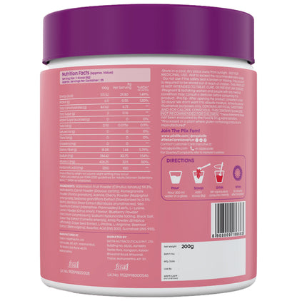 Plix Olena Collagen Builder | Powder with Hyaluronic Acid & Vitamin C for Healthy Skin (Each 200gm) Flavour Watermelon