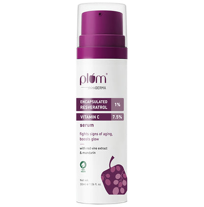Plum 1% Encapsulated Resveratrol and 7.5% Vitamin C Serum