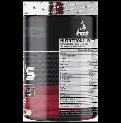 Pole Nutrition EAA's Powder Black Cherry