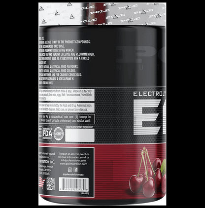 Pole Nutrition EAA's Powder Black Cherry