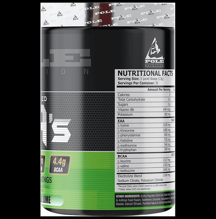 Pole Nutrition EAA's Powder Natural Lime