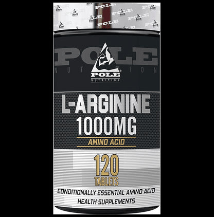 Pole Nutrition L-Arginine 1000mg Tablet - Classic Derma