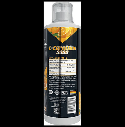 Pole Nutrition L-Carnitine 3000mg Orange Blast