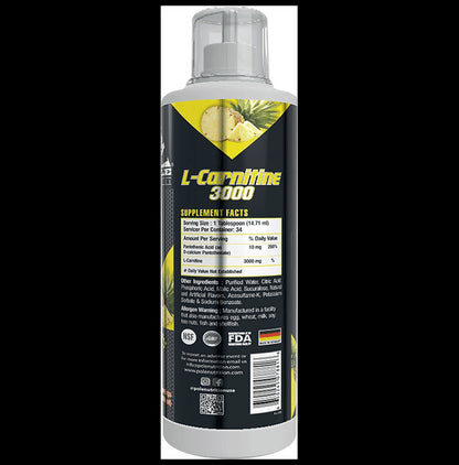 Pole Nutrition L-Carnitine 3000mg Pineapple