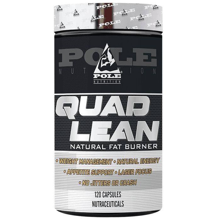 Pole Nutrition Quad Lean Fat Burner Capsule - Classic Derma