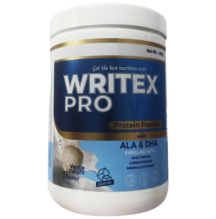Writex Pro Protein Powder Vanilla Delight - Classic Derma