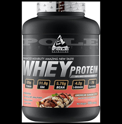 Pole Nutrition Whey Protein Powder American Banana Split - Classic Derma