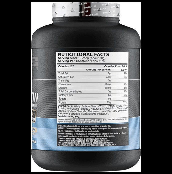 Pole Nutrition Whey Protein Powder Blueberry Muffin