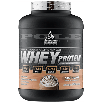 Pole Nutrition Whey Protein Powder Café Frappe - Classic Derma