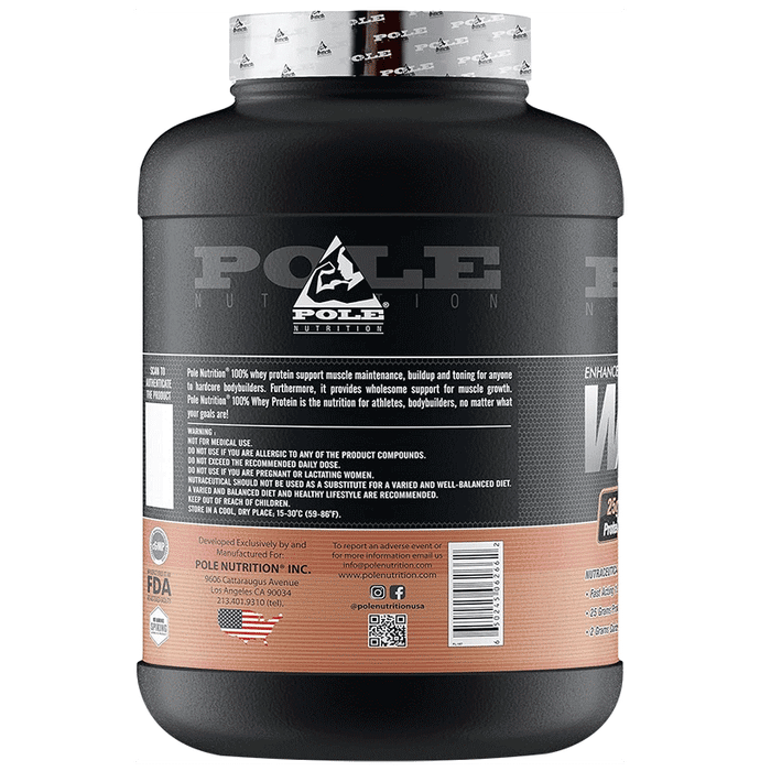 Pole Nutrition Whey Protein Powder Café Frappe
