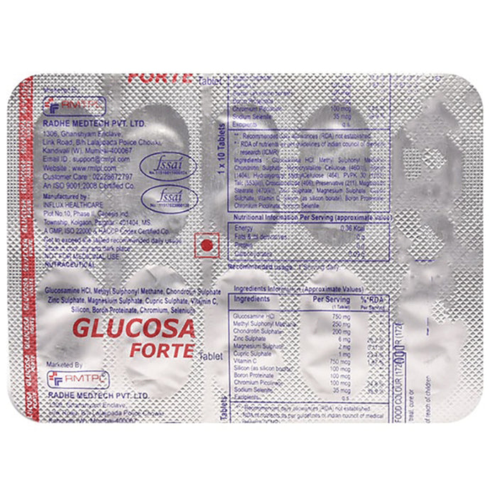 Glucosa Forte Tablet - Classic Derma