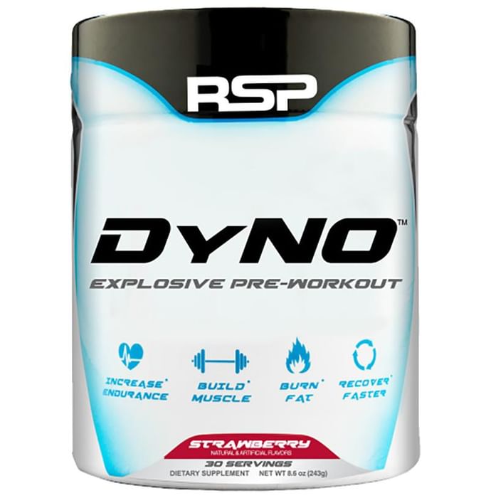 RSP Nutrition Dyno Explosive Pre-Workout Strawberry - Classic Derma