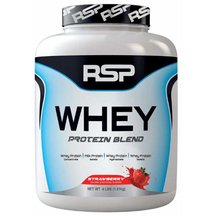RSP Nutrition Whey Protein Powder Strawberry - Classic Derma