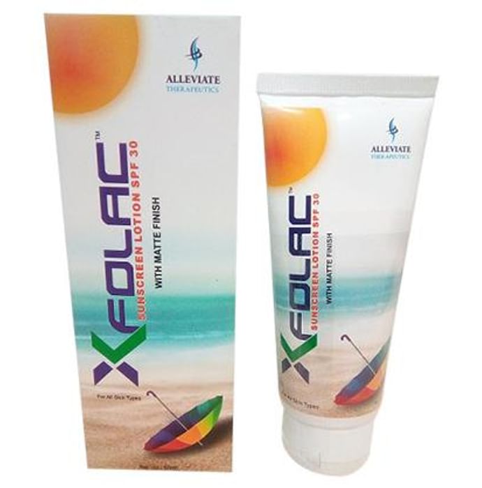X Folac Sunscreen Lotion SPF 30 - Classic Derma