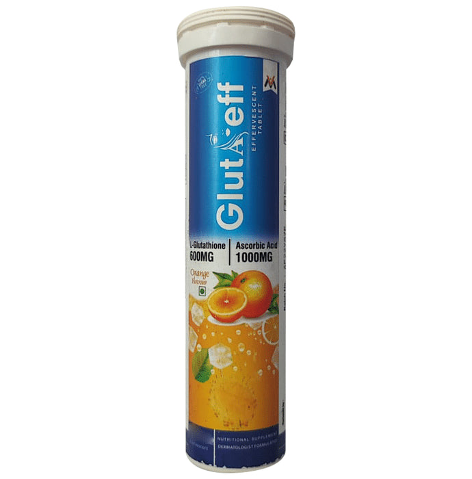 GlutA-eff Effervescent Tablet Orange - Classic Derma