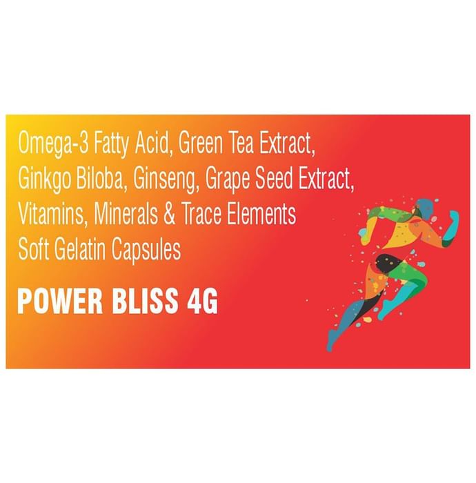 Power Bliss 4G Soft Gelatin Capsule - Classic Derma