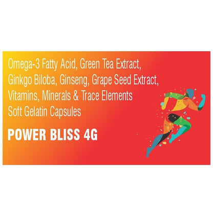 Power Bliss 4G Soft Gelatin Capsule - Classic Derma