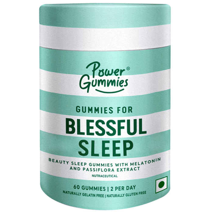 Power Gummies for Blessful Sleep | With Melatonin, Vitamin B6 & Passiflora Extract - Classic Derma