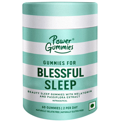 Power Gummies for Blessful Sleep | With Melatonin, Vitamin B6 & Passiflora Extract - Classic Derma