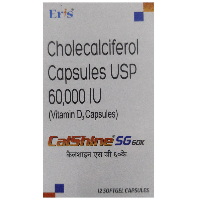 Calshine SG 60k Soft Gelatin Capsule - Classic Derma