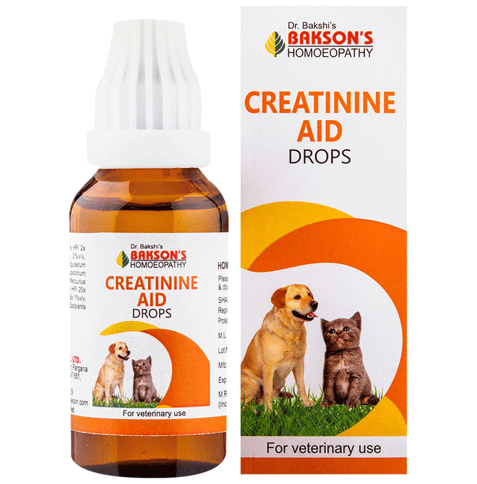 Bakson's Homeopathy Creatinine Aid Drop - Classic Derma