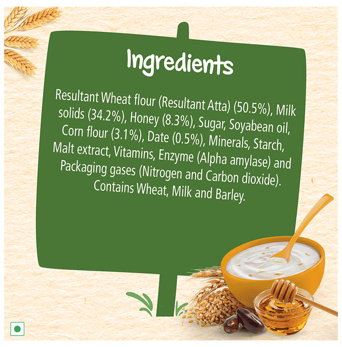 Nestle Cerelac Baby (10 months+) Cereal with Milk, Iron, Vitamins & Minerals | Wheat Honey Dates