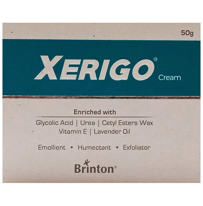 Xerigo Cream with Glycolic Acid, Vitamin E & Lavender Oil - Classic Derma