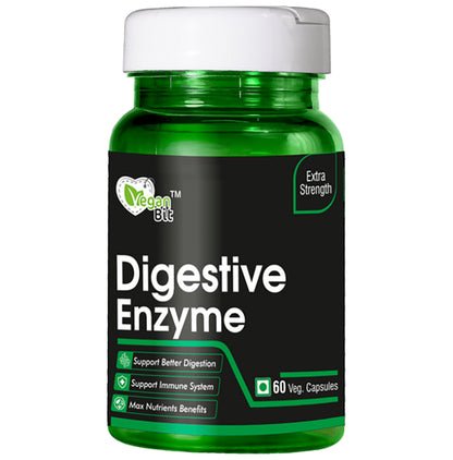 Vegan Bit Digestive Enzyme Vegetarian Capsule - Classic Derma
