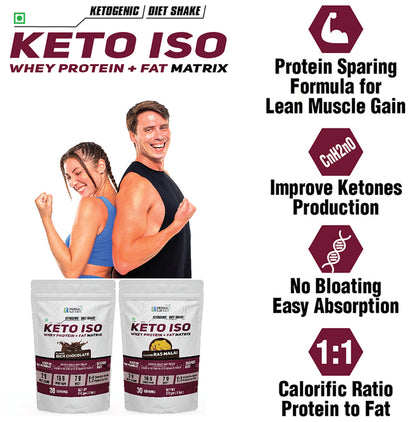 Primal Health Science Keto ISO Whey Protein Powder Rich Chocolate