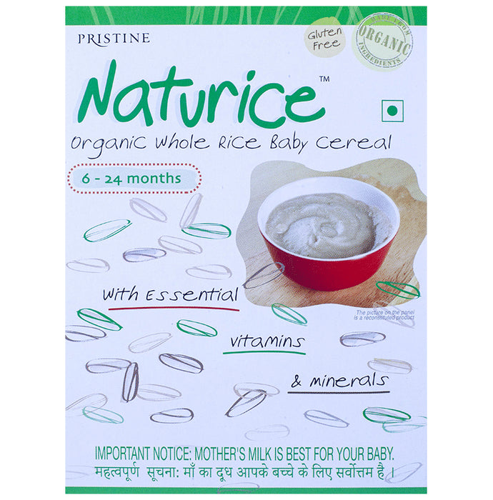 Pristine Naturice Organic Whole Rice Supplement For Children - Classic Derma