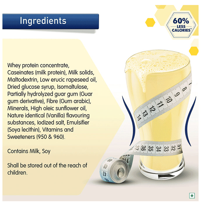 Nestle Optifast with Protein, Fibre, Vitamins & Minerals for Weight Management | Flavour Vanilla