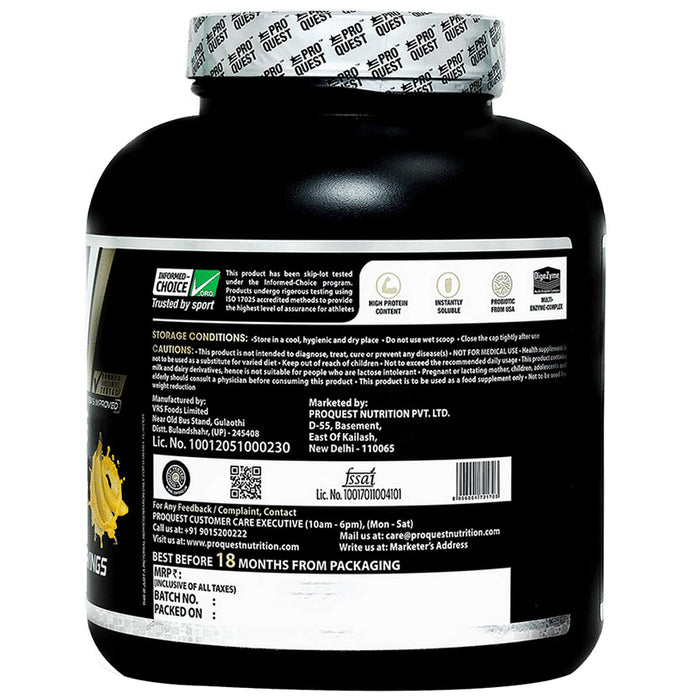 Pro Quest Lean Mass Powder Banana