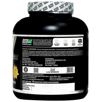 Pro Quest Lean Mass Powder Banana
