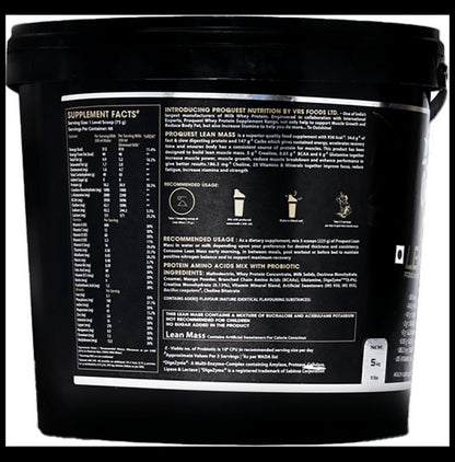 Pro Quest Lean Mass Powder Banana