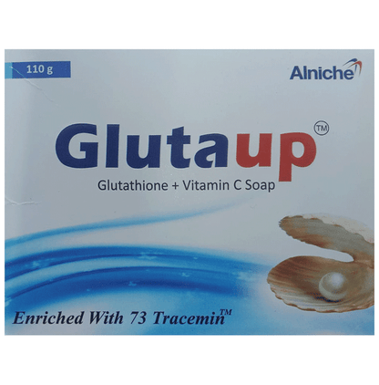 Glutaup Anti-Ageing Soap with Glutathione & Vitamin C | For Dull Skin - Classic Derma