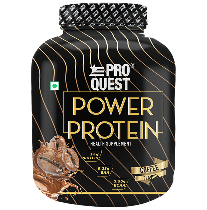 Pro Quest Power Protein Powder Coffee - Classic Derma